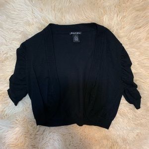 💚Mini Black Cardigan